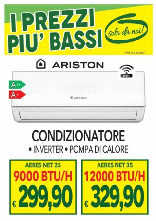 CLIMA ARISTON 9000 BTU AERES NET 25